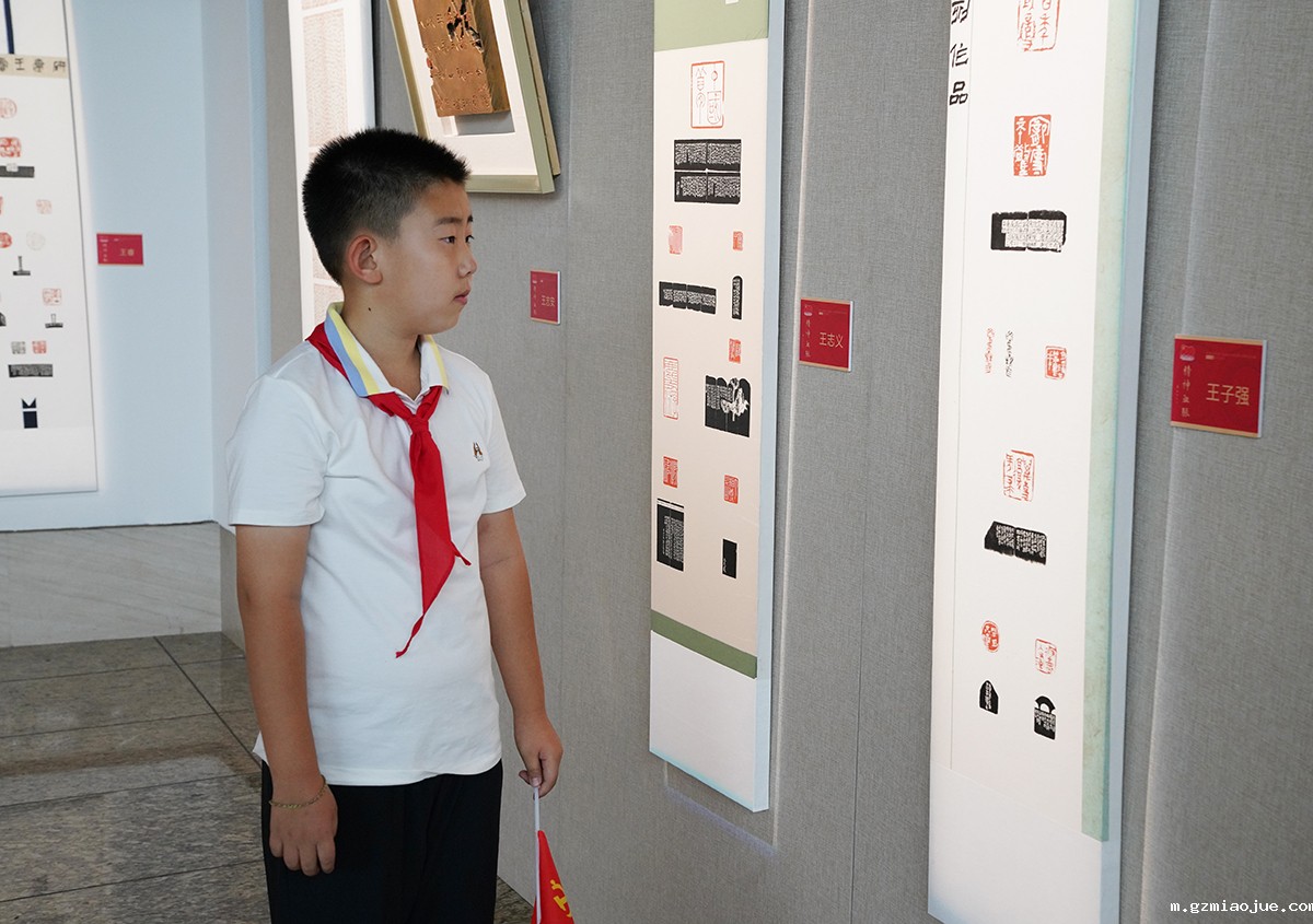 12一零后小书法家祝翰文参加活动 12一零后小书法家祝翰文参加活动