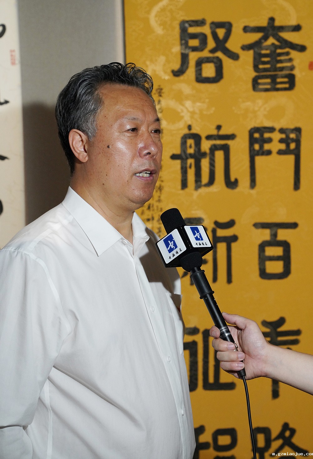 14郭孟祥接受记者采访 14郭孟祥接受记者采访