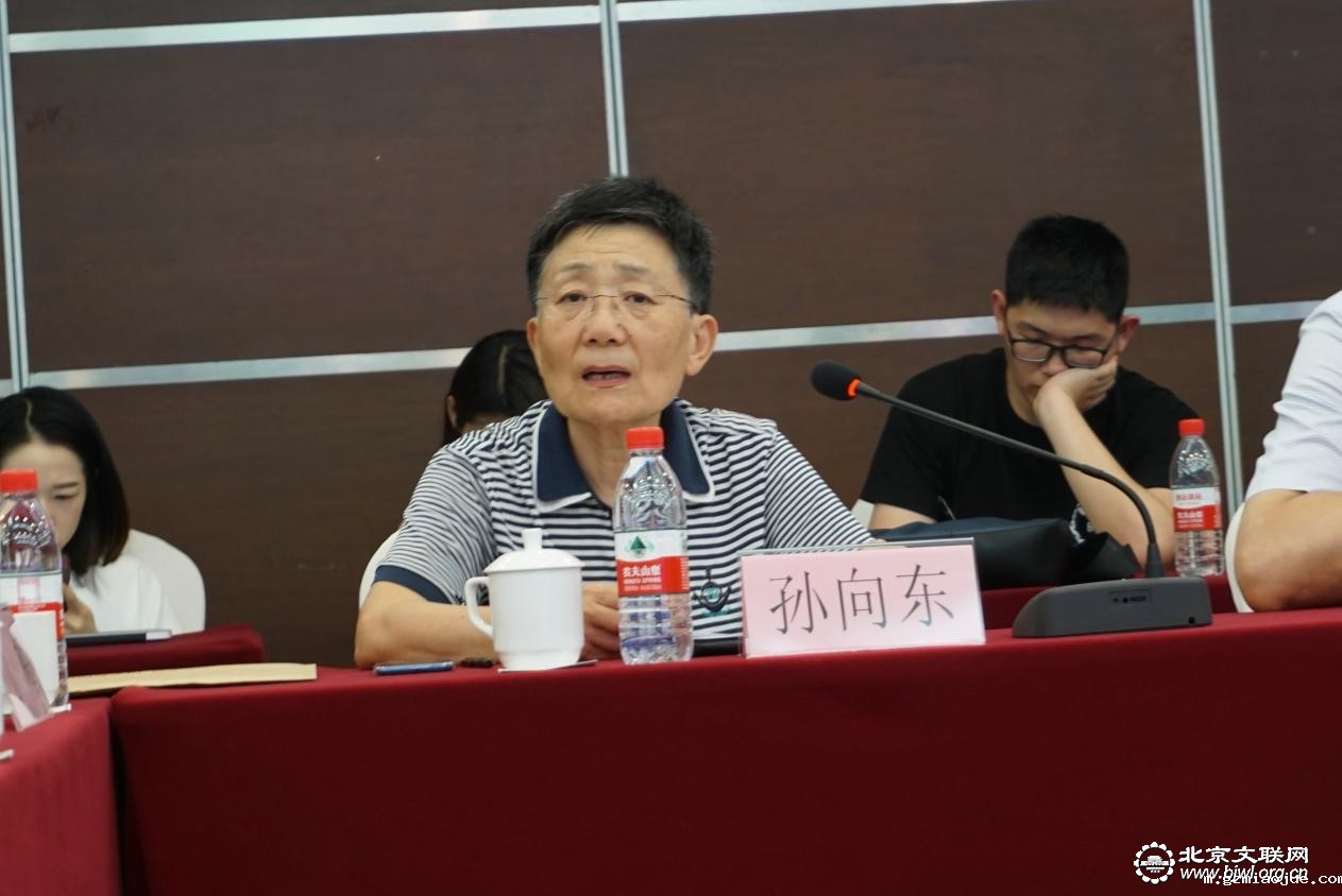 北京电视艺术家协会主席孙向东代表主办方发言 北京电视艺术家协会主席孙向东代表主办方发言