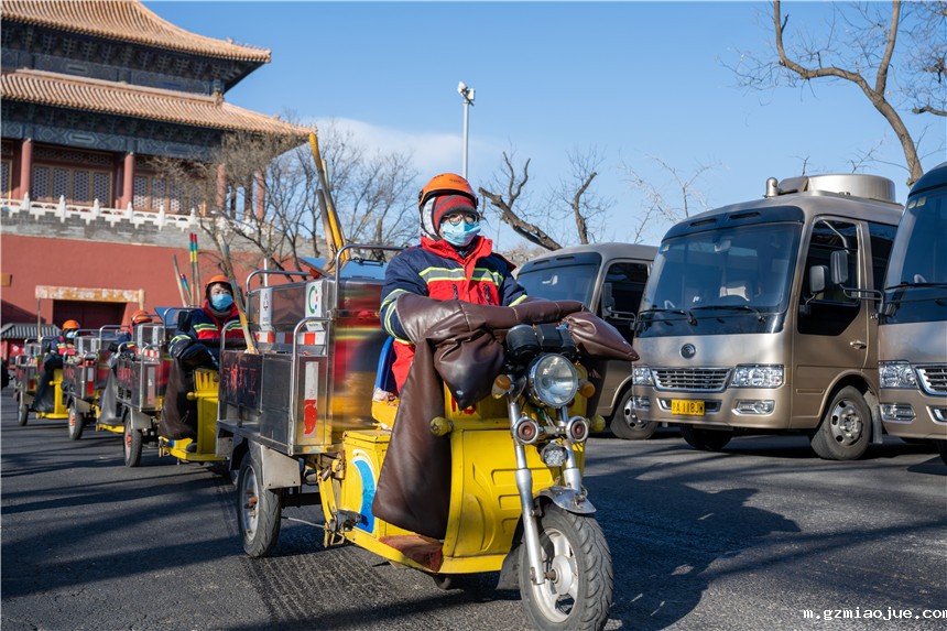 环卫工人工作现场，赵瑞摄