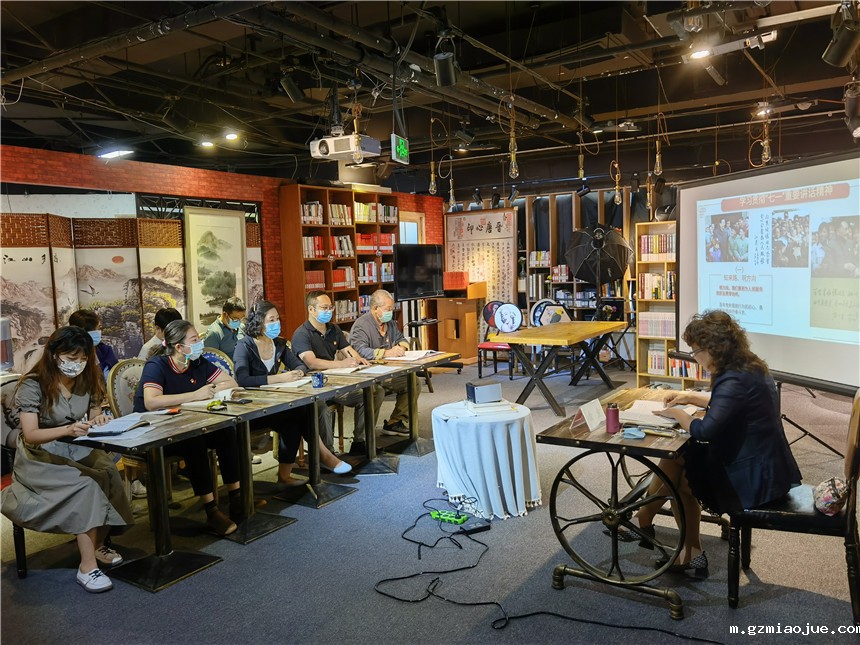 党课现场(朝阳文联供图) 党课现场(朝阳文联供图)