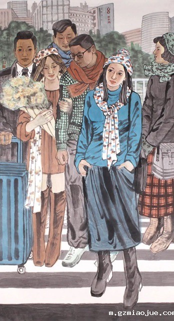 范一冰:都市青年, 136cm x 68cm 范一冰:都市青年, 136cm x 68cm